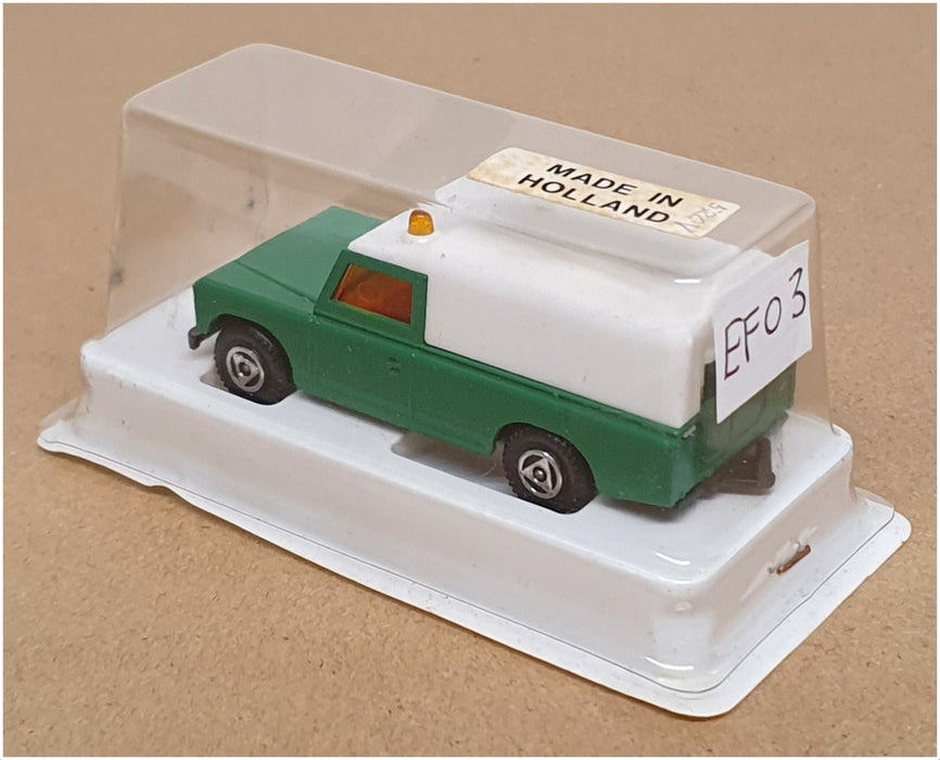 Efsi 1/63 Scale Diecast EF03 - Land Rover Covered Truck - Green/White