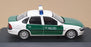 Schuco 1/43 Scale 04164 - Opel Vectra Stufenheck Polizei - White/Green