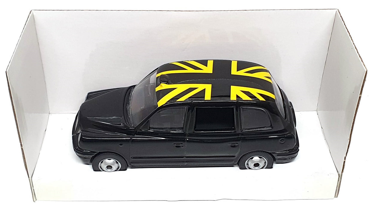 Corgi 12cm Long Diecast 61747 - London Taxi Cab Selfridges - Black/Yellow