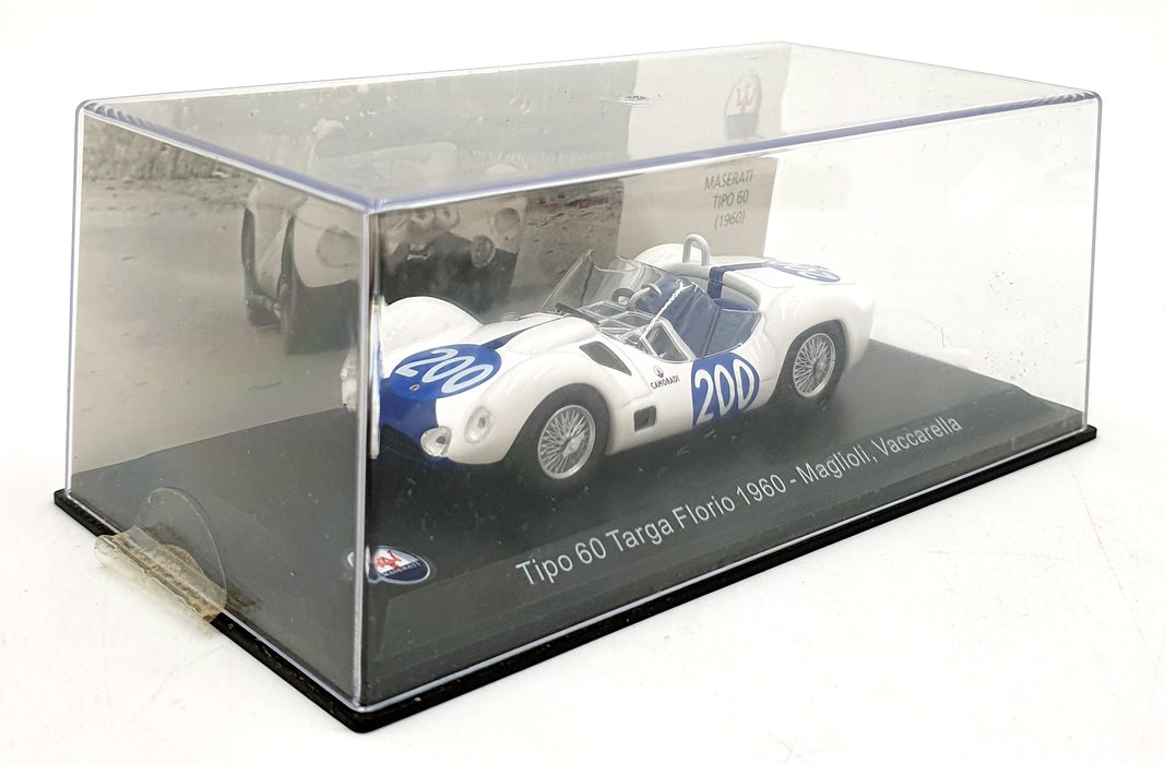 Leo Models 1/43 Scale 5326C - Maserati Tipo 60 Targa Florio 1960 #200 Maglioli