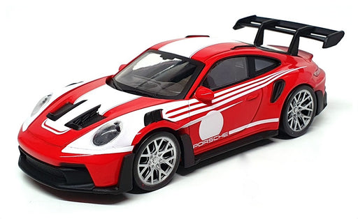 Norev 1/43 Scale 750047 - Porsche 911 GT3 RS - Red/White/Black