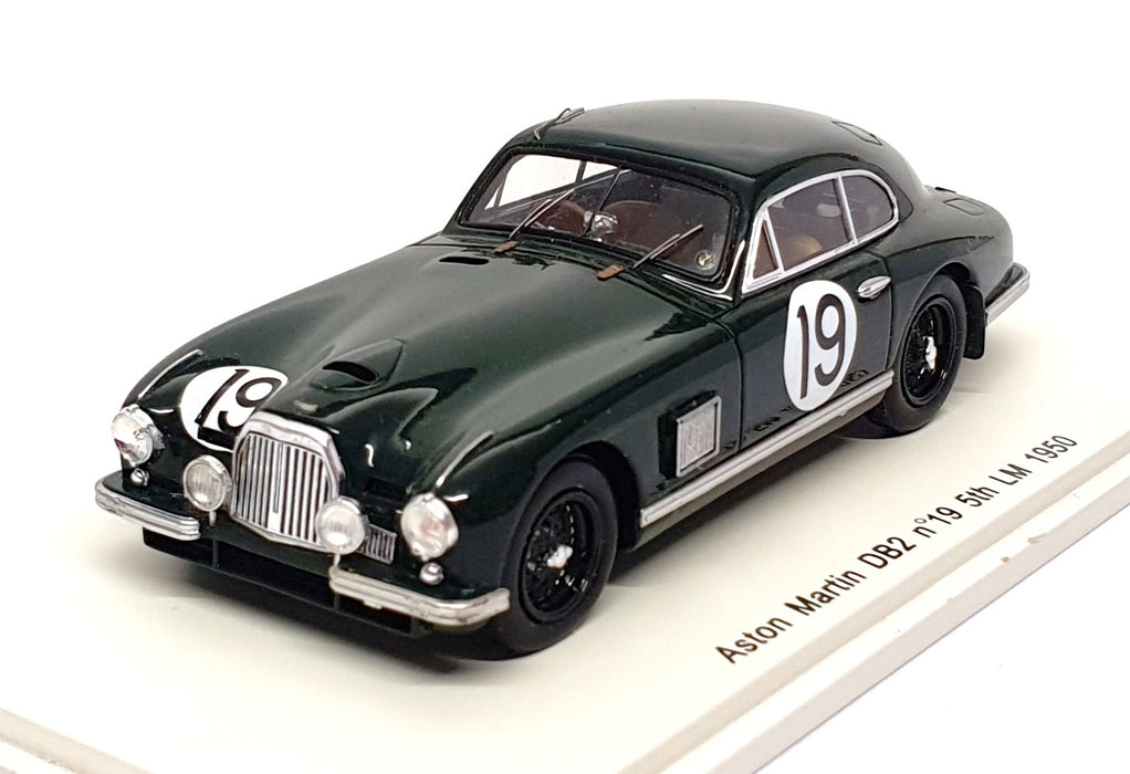 Spark Model 1/43 Scale S0587 - Aston Martin DB2 #19 5th Le Mans 1950 - Green
