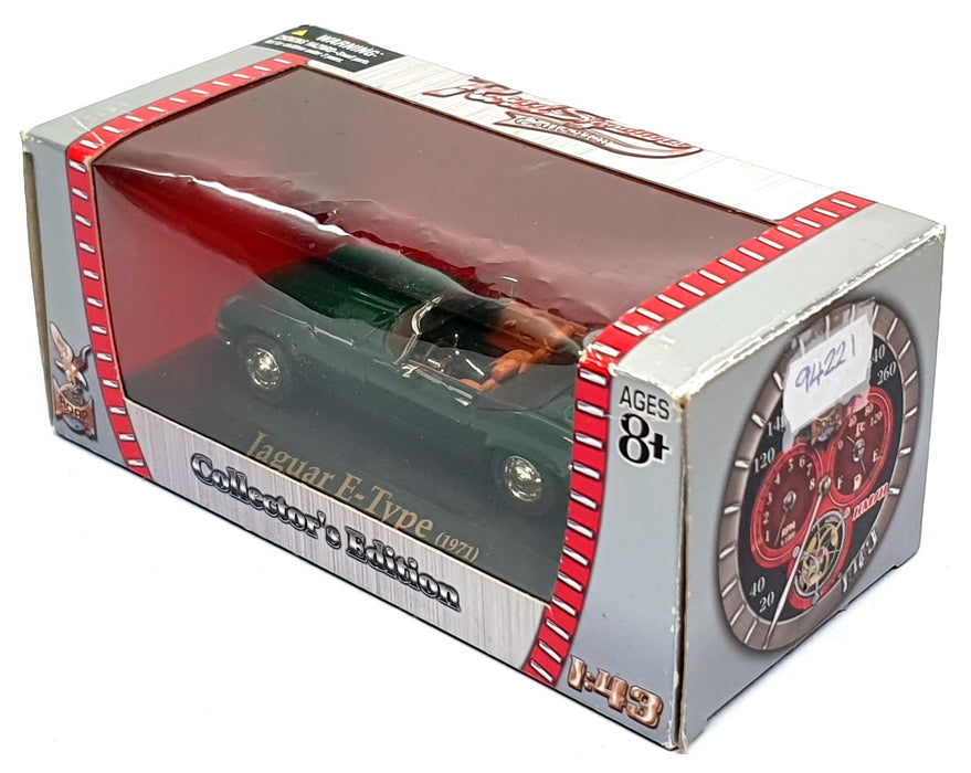 Road Signature 1/43 Scale 94221 - 1971 Jaguar E-Type - Green