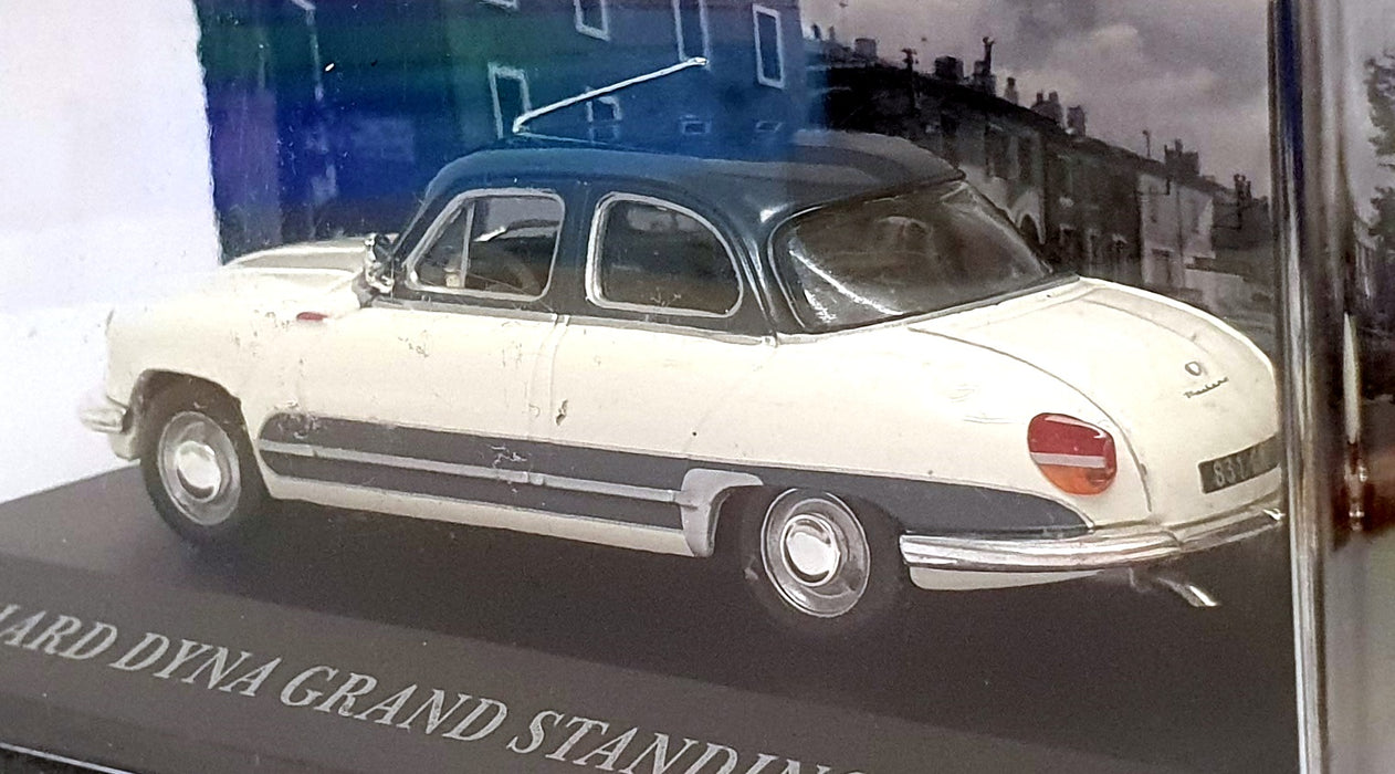 Altaya 1/43 Scale 17825A - 1958 Panhard Dyna Grand Standing - Off White/Blue