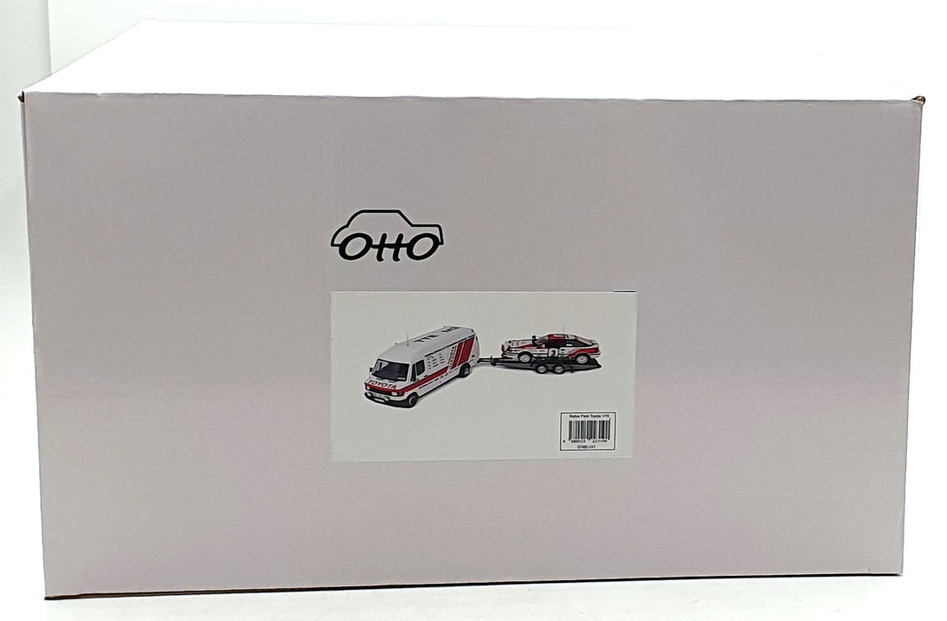 Otto 1/18 Scale OT480 Rally Pack Toyota WRC #3 Support and Trailer