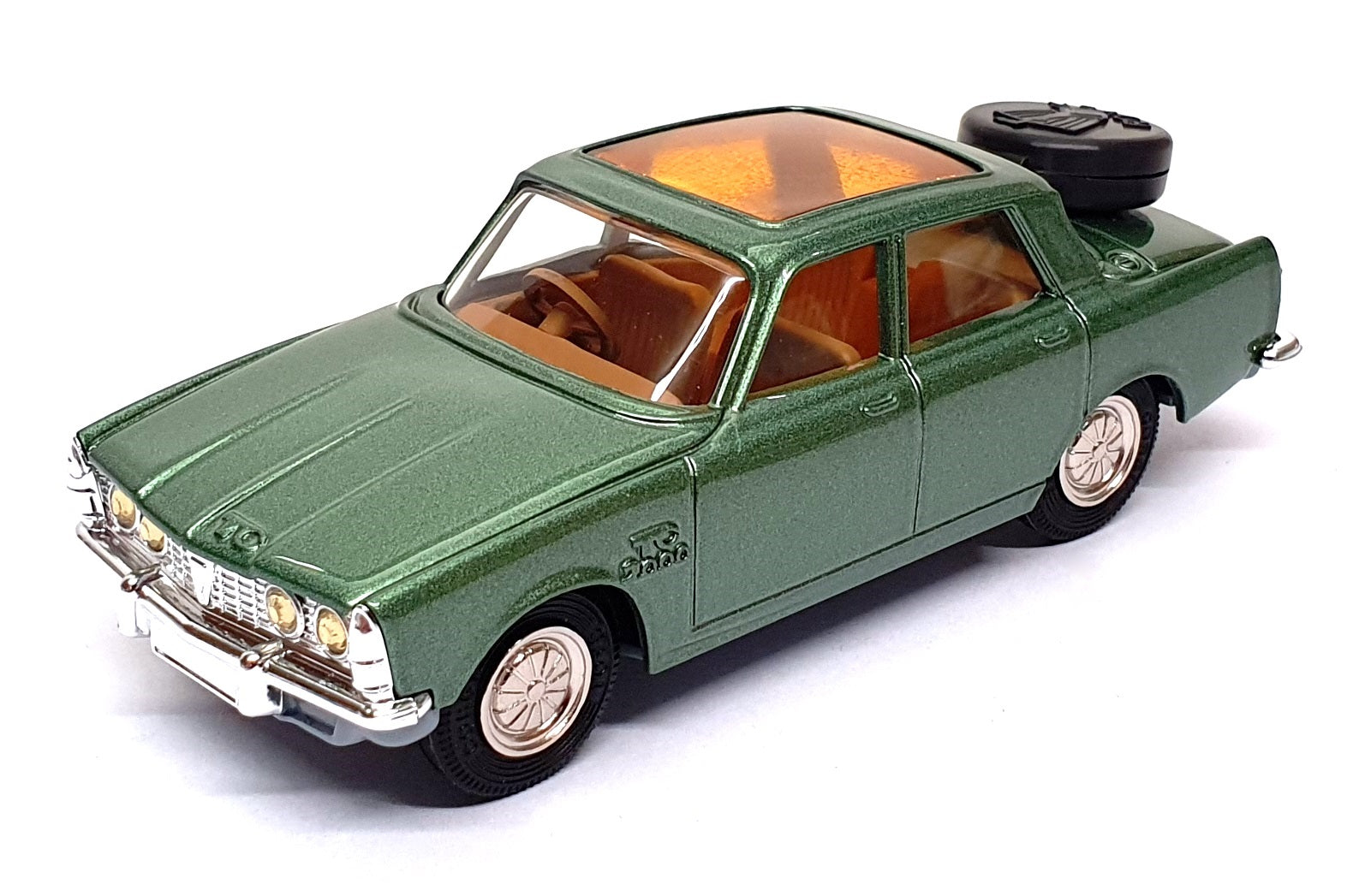 Corgi Toys 275 Reissue CD54321040 - Rover 2000 TC Take Off Wheels - Met. Green
