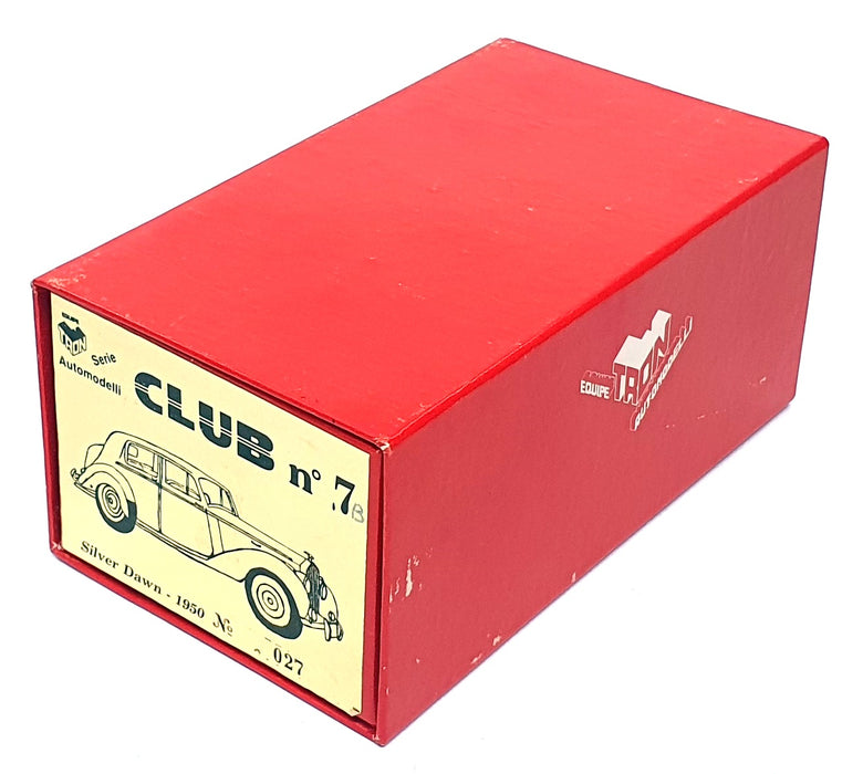 Tron 1/43 Scale Club No. 7 - 1950 Rolls Royce Silver Dawn - Gunmetal/Silver