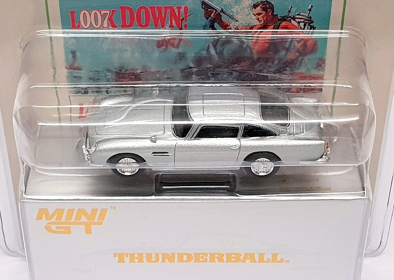 TSM 1/64 Scale MGT00901-007E - Aston Martin DB5 Bond 007 Thunderball - Silver