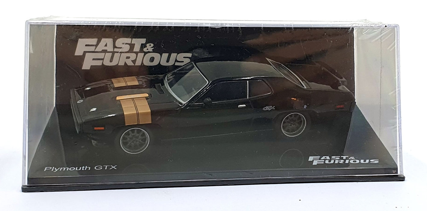 DeAgostini 1/43 Scale F220CMC016 Fast and Furious Plymouth GTX - Black