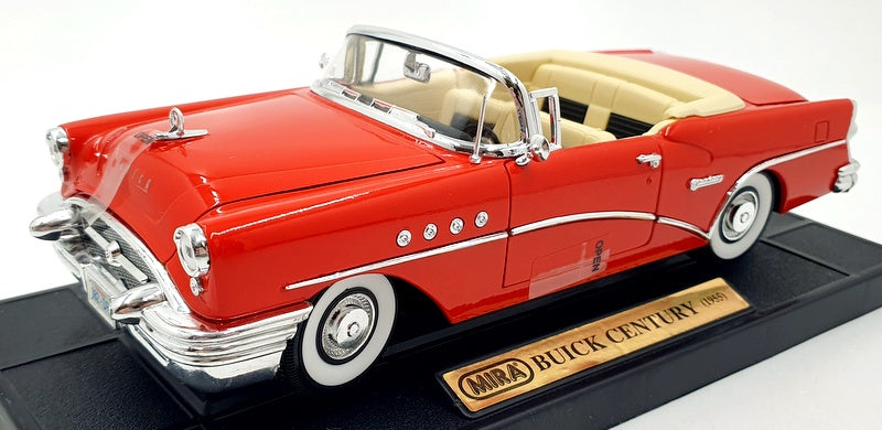 Mira 1/18 Scale Diecast 05400 - 1955 Buick Century - Red
