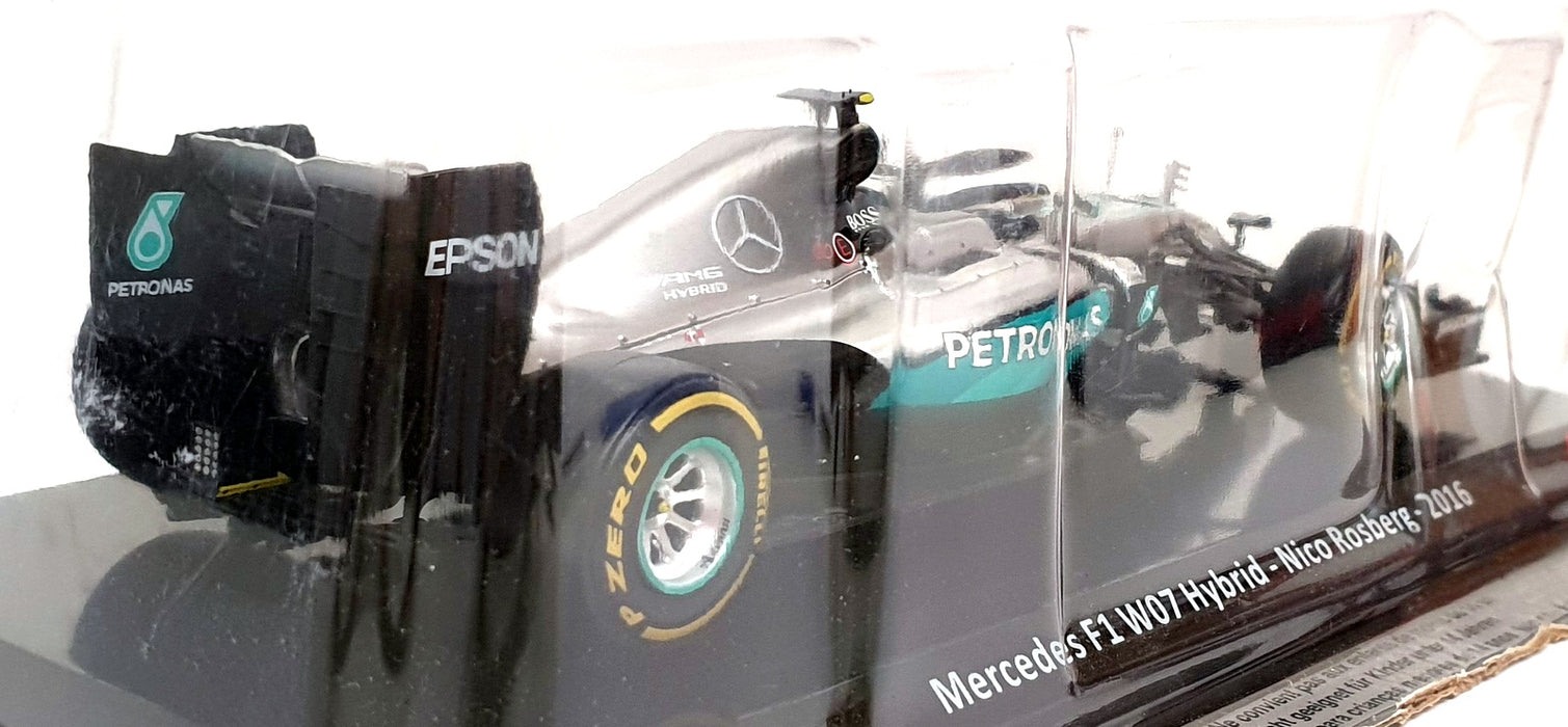 Altaya 1/24 Scale Diecast MW2ALA0029 - Mercedes F1 W07 Hybrid #6 2016 - Rosberg
