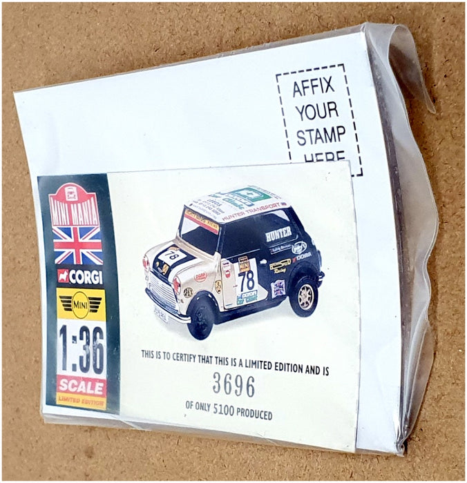 Corgi 1/36 Scale Diecast 04436 - Mighty Minis Racing #78 Chris Hunter