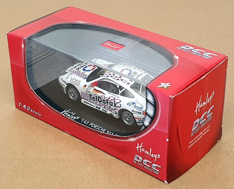 Hamleys Car Racing DCC (Hamleys) 1/43 Scale 681940 - Porsche 911 GT3 Race Car #21 ...