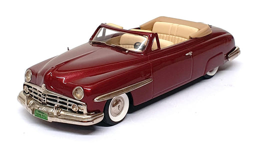Brooklin 1/43 Scale BRK94a - 1949 Lincoln Cosmopolitan Convertible - Maroon