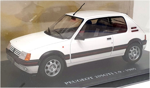 Altaya 1/24 Scale Diecast NX12 - 1985 Peugeot 205 GTI 1.9 - White