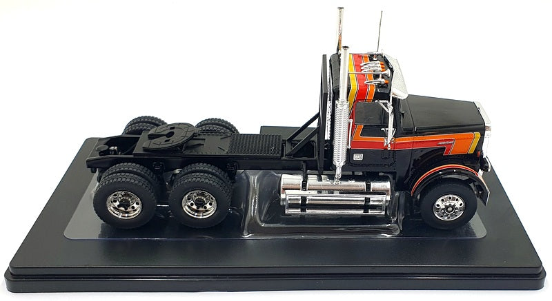 MODELLINO Scala COMPATIBILE CON Freightliner FLC 120 64 T 1977 Black 1:43 IXO MODEL TR186 MODELLINO Scala COMPATIBILE CON Freightliner FLC 120 64 T 1977 Black 1:43 IXO MODEL TR186