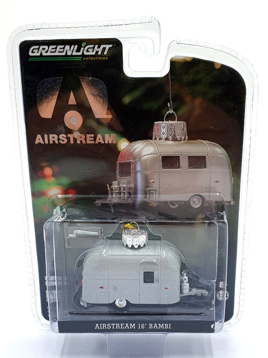 Greenlight 1/64 Scale 29881 - Airstream 16' Bambi Decoration - Silver