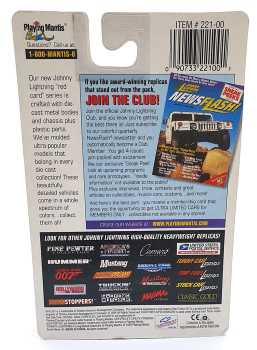 Johnny Lightning 1/64 Scale 221-00 - Dan Fink's Speedwagon - Purple