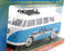 Jada Toys 1/64 Scale 100426B - Volkswagen T1 Snowy Mt Ski Camp - Blue/White
