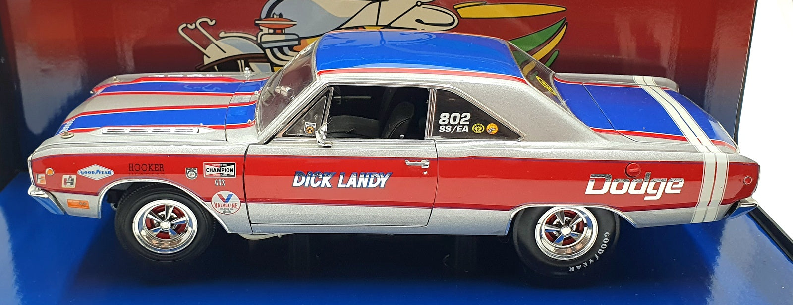 Ertl 1/18 Scale Diecast 50242 - 1968 Dodge Dart Superstock 802 SS/EA Dick Landy