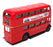 EFE 1/76 Scale 101006S - AEC Regent London Bus R406F (Fisherman's Friend) Red