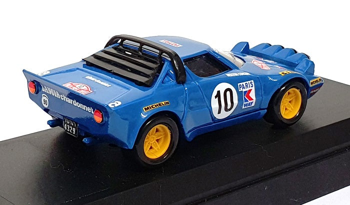 Solido 1/43 Scale 1906 - Lancia Stratos #10 Monte Carlo Rally 1978 - Blue