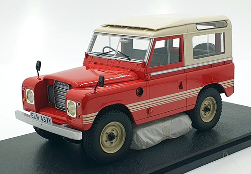 Cult Models 1/18 Scale CML114-4 - 1978 Land-Rover 88 Series III -  Red