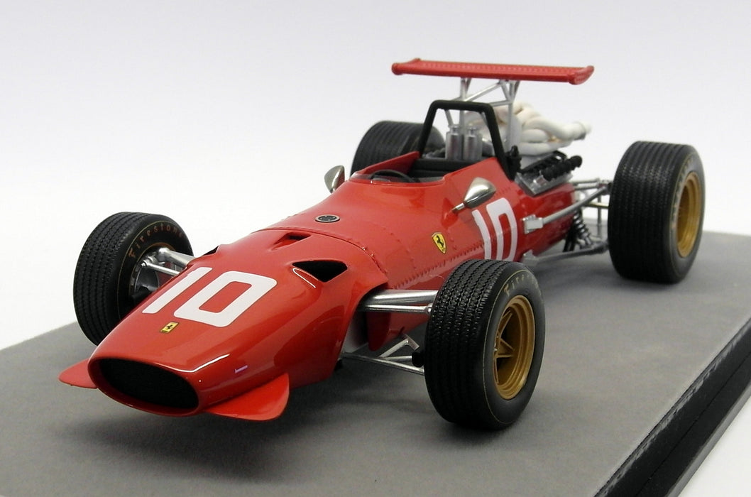 Tecnomodel 1/18 Scale TM18-132B - Ferrari 312 F1/68 Dutch GP #10 Jacky Ickx
