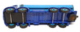  Dinky Toys Original Diecast 504 - Foden 14T Tanker Truck - Blue/Lt. Blue