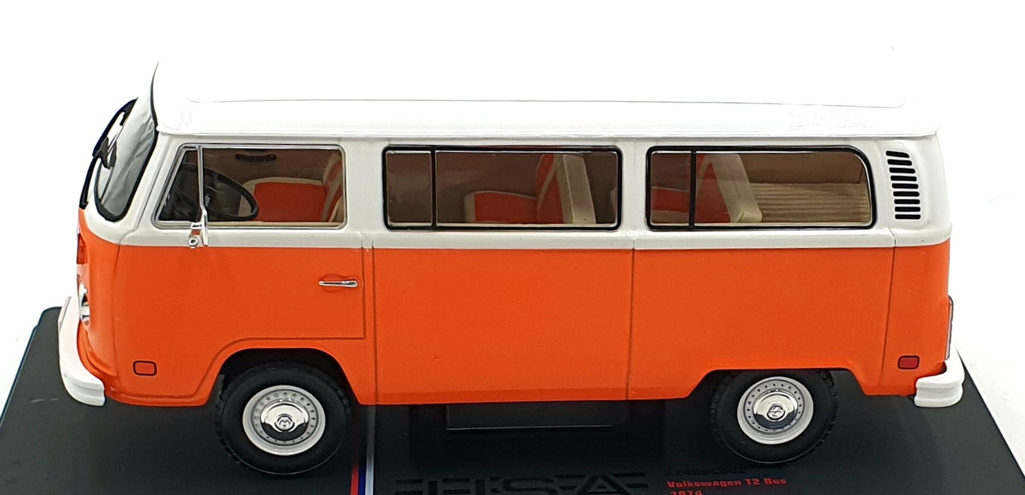 IXO Models 1/24 Scale U24RDC002 - 1974 Volkswagen T2 Bus - Orange
