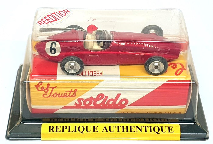Solido Re Edition 1/43 Scale 1104 - 1956 Maserati 250 Race Car #6 - Red