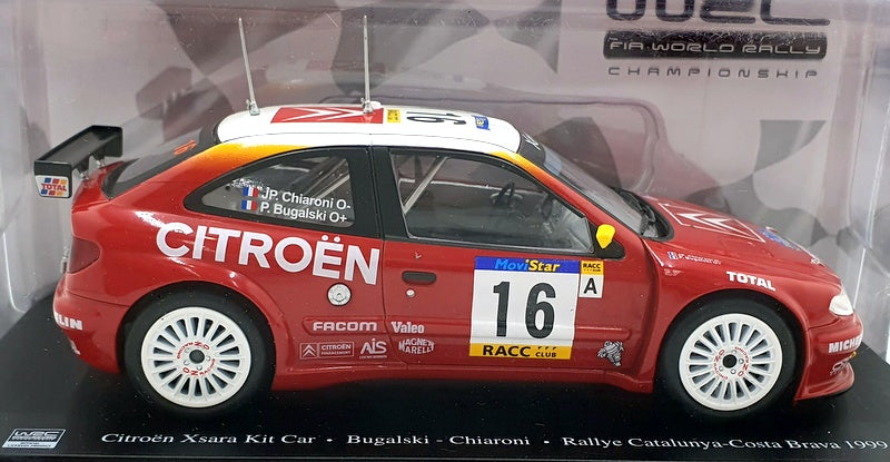 Hachette 1/24 Scale G113U032 - Citroen Xsara Kit Car Costa Brava 1999 Bugalski