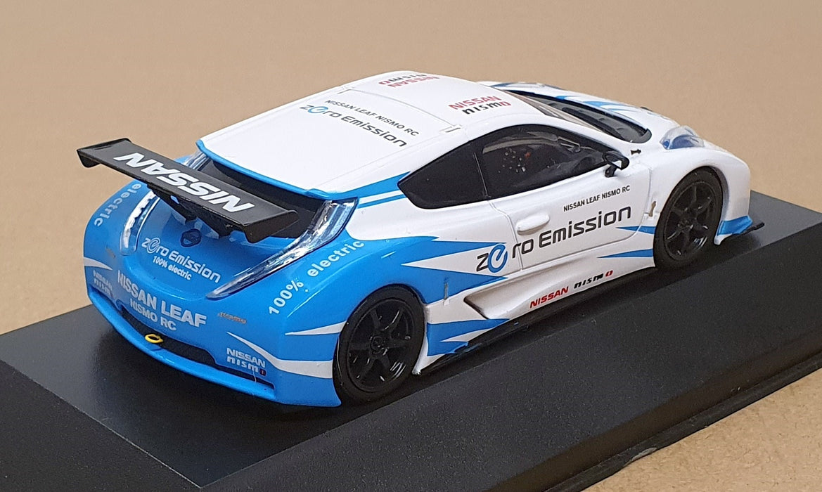J Collection 1/43 Scale JC240 - Nissan Leaf Nismo RC - White/Blue