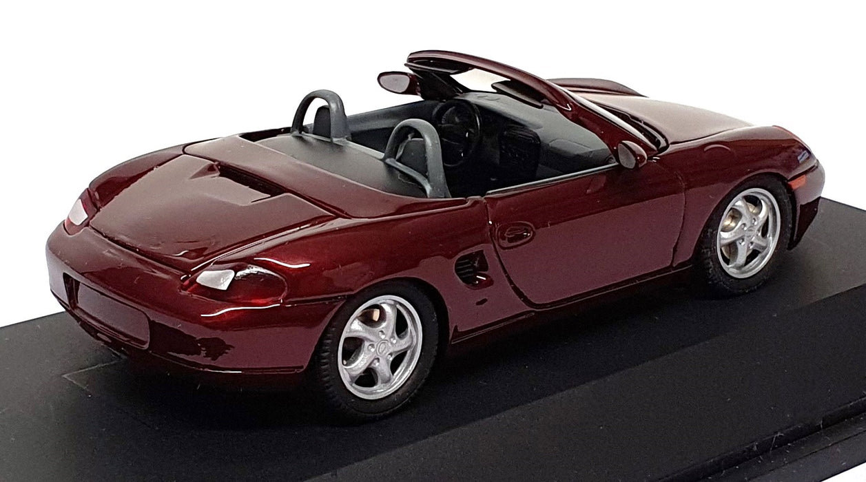 Schuco 1/43 Scale Diecast 04223 - Porsche Boxter - Dk. Red
