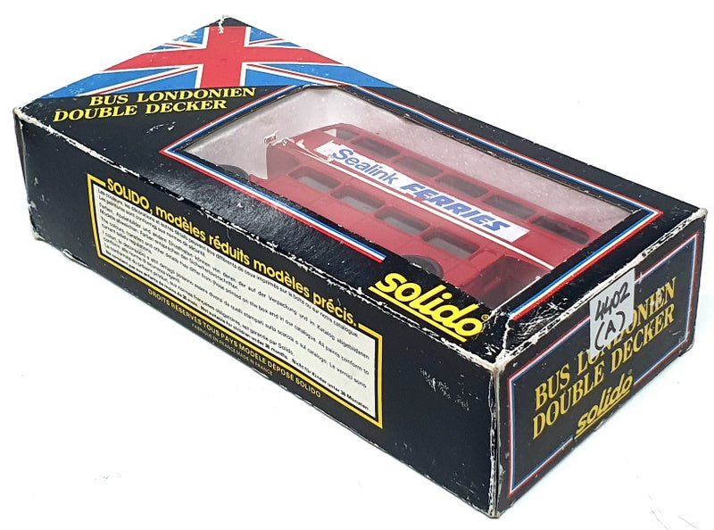 Solido 1/50 Scale Diecast 4402 (A) - AEC RT Double Deck London Bus - Red