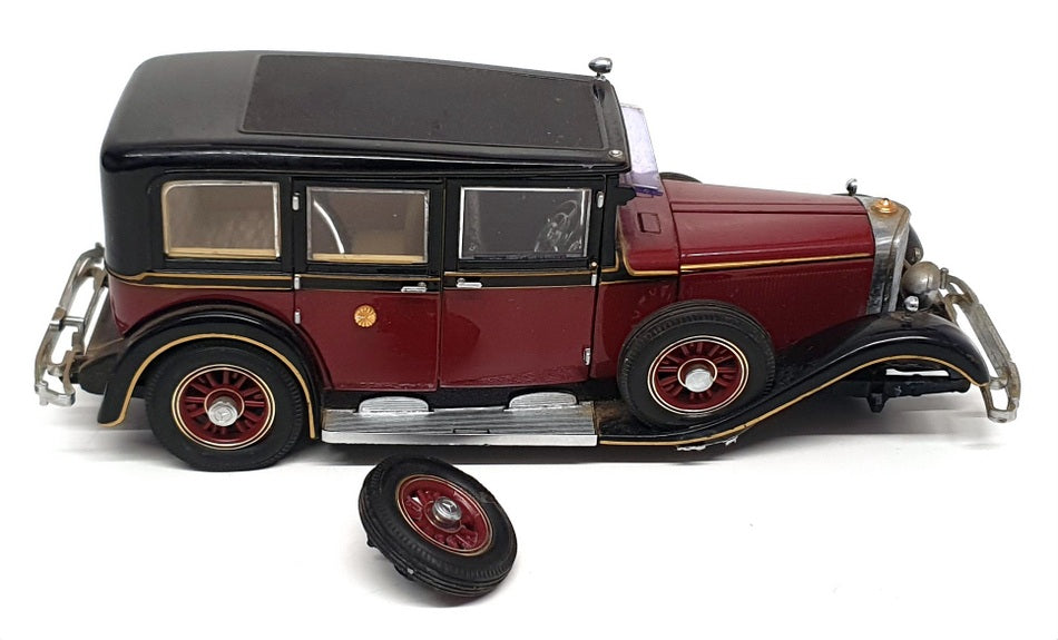 Lemaco Models 1/24 Scale 2823X - 1935 Mercedes Benz 770 - Maroon/Black