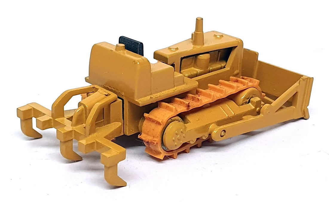 NZG 1/87 Scale Diecast No. 120 - CAT D4D Ketten Dozer - Dk. Yellow