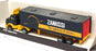 Corgi 20cm Long 1176 - Mercedes Benz Truck & Trailer (Zanussi) Black/Yellow