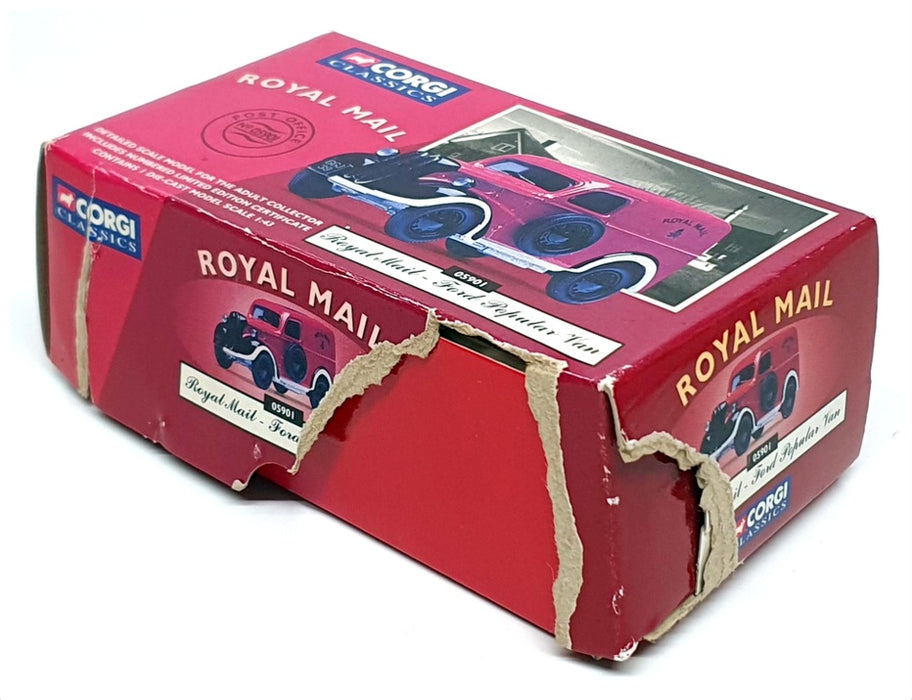 Corgi 1/43 Scale 05901 - Royal Mail Ford Popular Van - Red