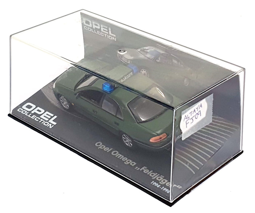 Altaya 1/43 Scale FJ09 - 1994-98 Opel Omega German Military Police - Matt Green
