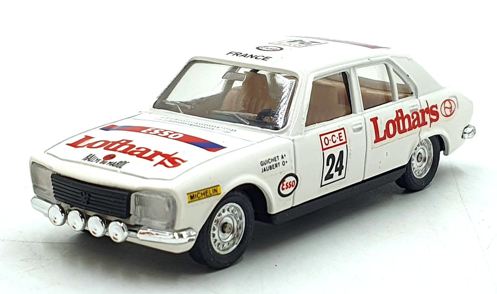Solido Peugeot 504 Rallye 1/43 キット Solido 1/43 Scale 200326 - GAM 2 Peugeot 504 Rallye #24 — R.M.Toys Ltd