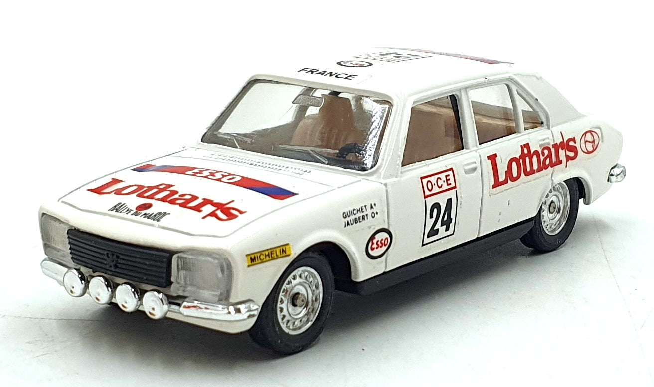 Solido 1/43 Scale 200326 - GAM 2 Peugeot 504 Rallye #24