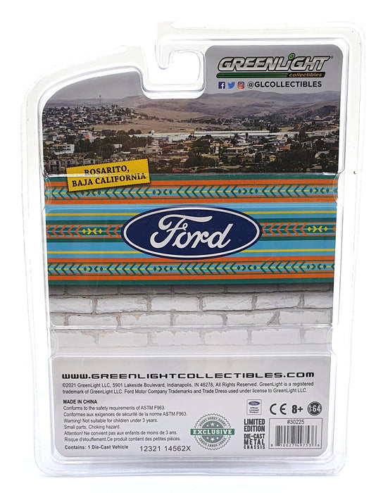 Greenlight 1/64 Scale 30225 - 1991 Ford Ltd Crown Victoria Taxi - Green