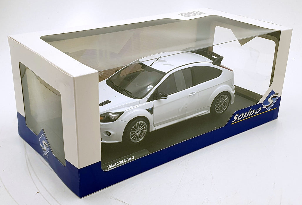 Solido 1/18 Scale Diecast S1813102 - Ford Focus RS Mk2 - Frozen White