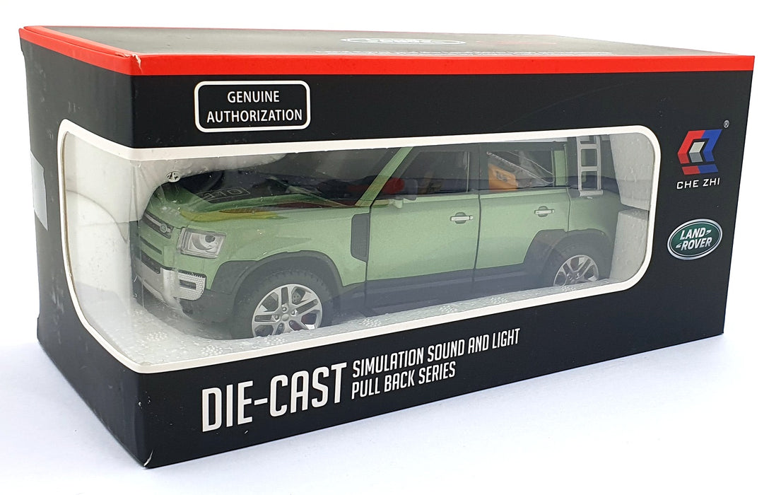 CHE ZHI 1/24 Scale Diecast CZ607 - Land Rover Defender - Met. Green