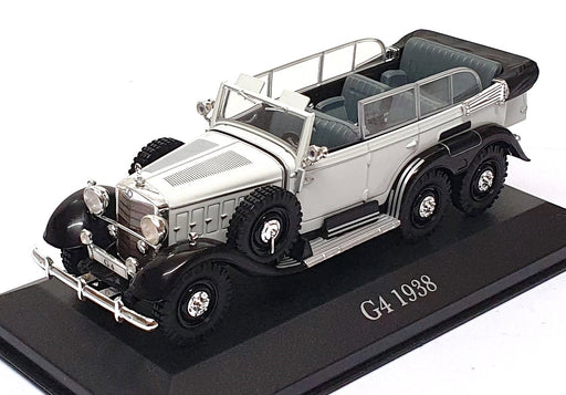 Altaya 1/43 Scale AG438 - 1938 Mercedes Benz G4 6 Wheeler - Grey/Black