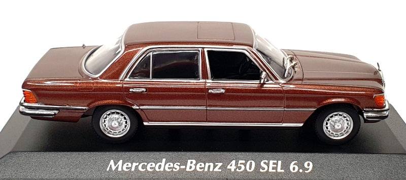 Maxichamps 1/43 Scale 940 039201 - 1976 Mercedes Benz 450 SEL 6.9 - Met. Brown