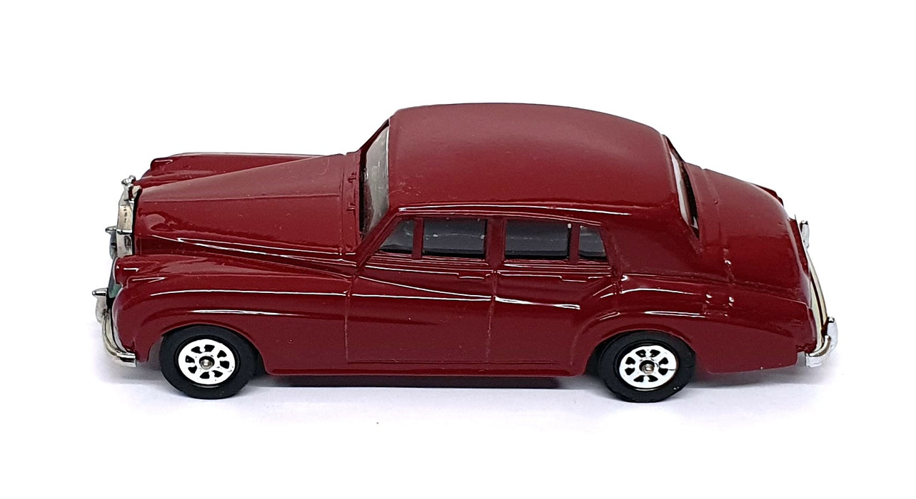 Seerol Appx 10.5cm Long Diecast SL59M - 1959 Rolls Royce Silver Cloud - Maroon
