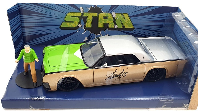Jada 1/24 Scale Diecast 32778 - Stan Lee & 1963 Lincoln Continental