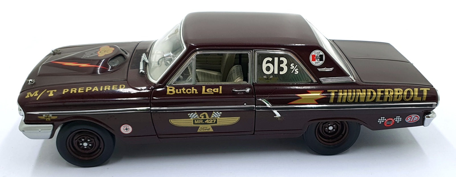 Ertl 1/18 Scale Diecast 29299P - 1964 Ford Thunderbolt - Maroon